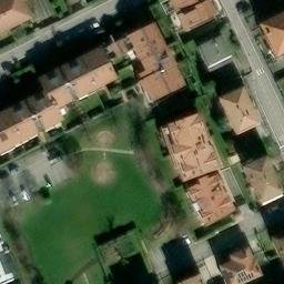 Volleyball Court — aerial view
