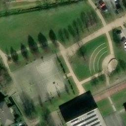 Volleyball Court — aerial view