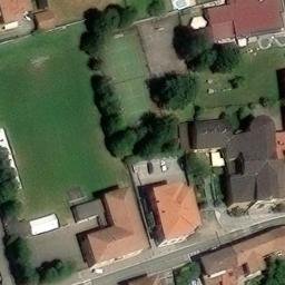 Volleyball Court near Castelseprio — aerial view