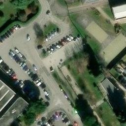 Volleyball Court — aerial view