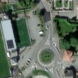 Volleyball Court — aerial view