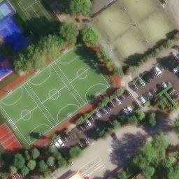 Volleyball Court — aerial view