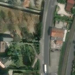 Sand Volleyball Court — aerial view