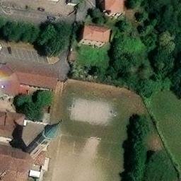 Volleyball Court — aerial view