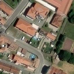 Volleyball Court — aerial view