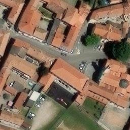Volleyball Court — aerial view