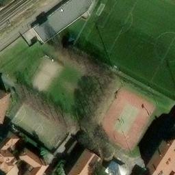 Volleyball Court — aerial view