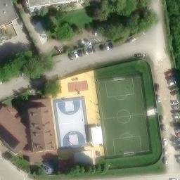 Volleyball Court — aerial view