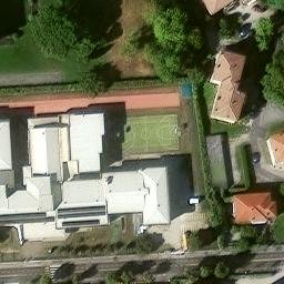 Volleyball Court — aerial view