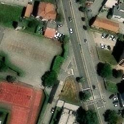 Volleyball Court — aerial view