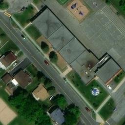 Saint-Amable Beach Volleyball Court — aerial view