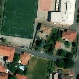 Volleyball Court — aerial view