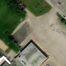 Sainte-Thérèse Beach Volleyball Court #2 — aerial view
