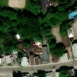 Terrain de Volleyball — aerial view