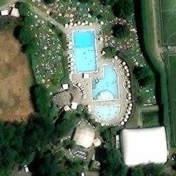 Volleyball Court — aerial view
