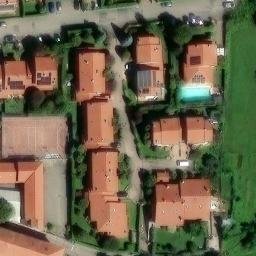 Volleyball Court — aerial view