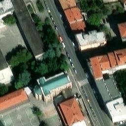 Volleyball Court — aerial view