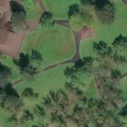 North Bonneville Beach Volleyball Court — aerial view