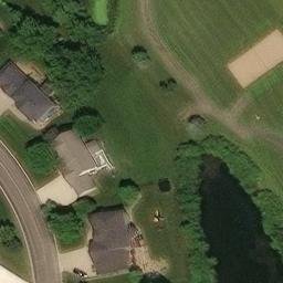 Sartell Beach Volleyball Court — aerial view