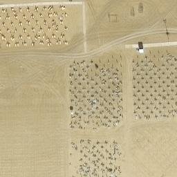 Sand Volleyball Court — aerial view