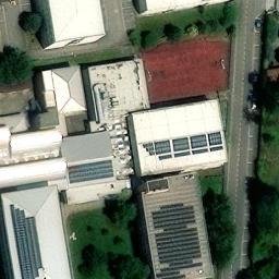 Volleyball Court — aerial view