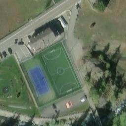 Volleyball Court — aerial view