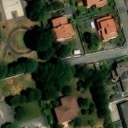 Volleyball Court near Olgiate Olona — aerial view
