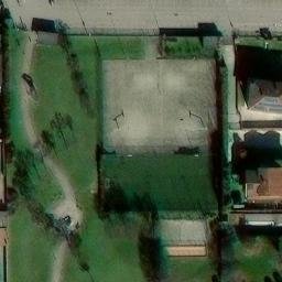 Volleyball Court — aerial view