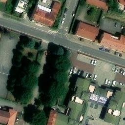 Volleyball Court — aerial view
