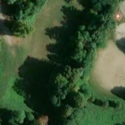 Sand Volleyball Court — aerial view