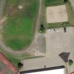 Boisbriand Beach Volleyball Court #2 — aerial view