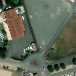 Volleyball Court — aerial view