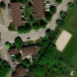 Anjou Beach Volleyball Court — aerial view