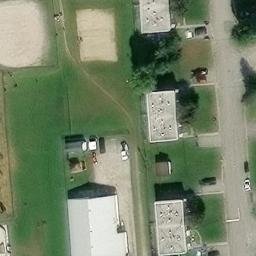 Thurso Beach Volleyball Court — aerial view