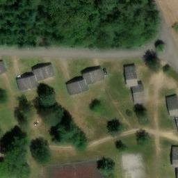 Sand Volleyball Court — aerial view