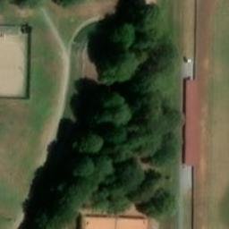 Sand Volleyball Court — aerial view