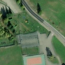 Volleyball Court — aerial view