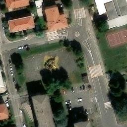 Volleyball Court — aerial view