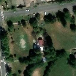 Volleyball Court near Garbagnate Milanese — aerial view