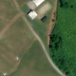 Sand Volleyball Court — aerial view