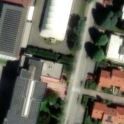 Palazzetto sport Concorezzo — aerial view
