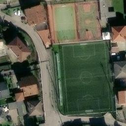 Volleyball Court — aerial view