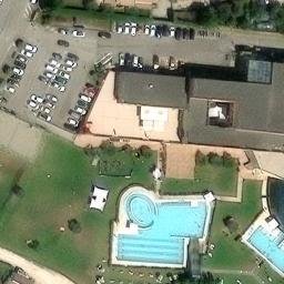 Volleyball Court — aerial view