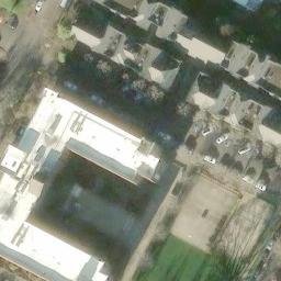 University Park Beach Volleyball Court — aerial view