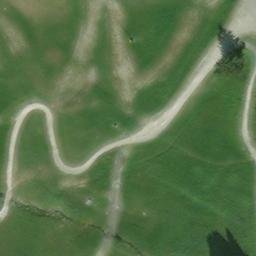 Sand Volleyball Court — aerial view