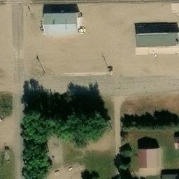 Alberta Beach Volleyball Court — aerial view