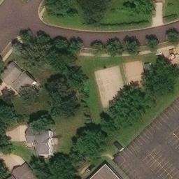 Saint Cloud Beach Volleyball Court #3 — aerial view