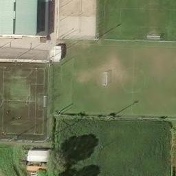 Campi da beach volley — aerial view