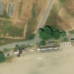 Volleyball Court — aerial view