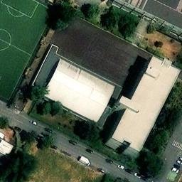Volleyball Court — aerial view